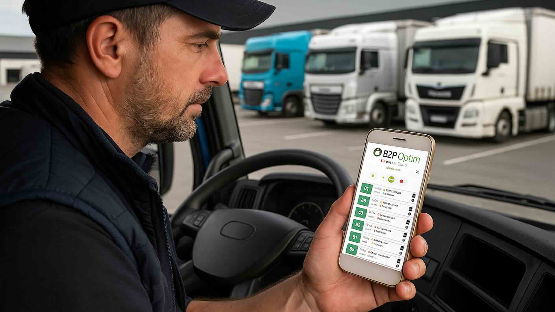 carichi di trasporto in tempo reale lungo una tratta con B2P Optim Resta Italia